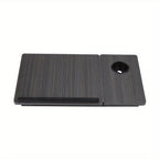 Folding Laptop Table with Foldable, 73cm, Wood, Desk Cup Holder Tilting Top - product gallery image 23