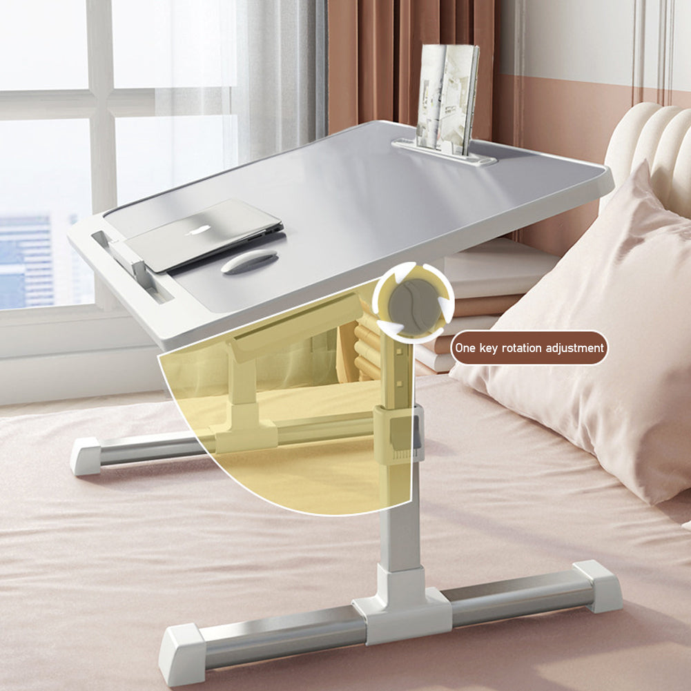 Folding Laptop Table with Foldable, Adjustable Height, Non-Slip