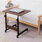Folding Laptop Table with Foldable, Adjustable Height, Wheels - product gallery image 13