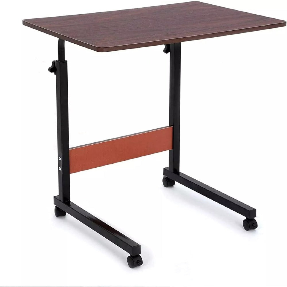 Folding Laptop Table with Foldable, Adjustable Height, Wheels - product gallery image 5