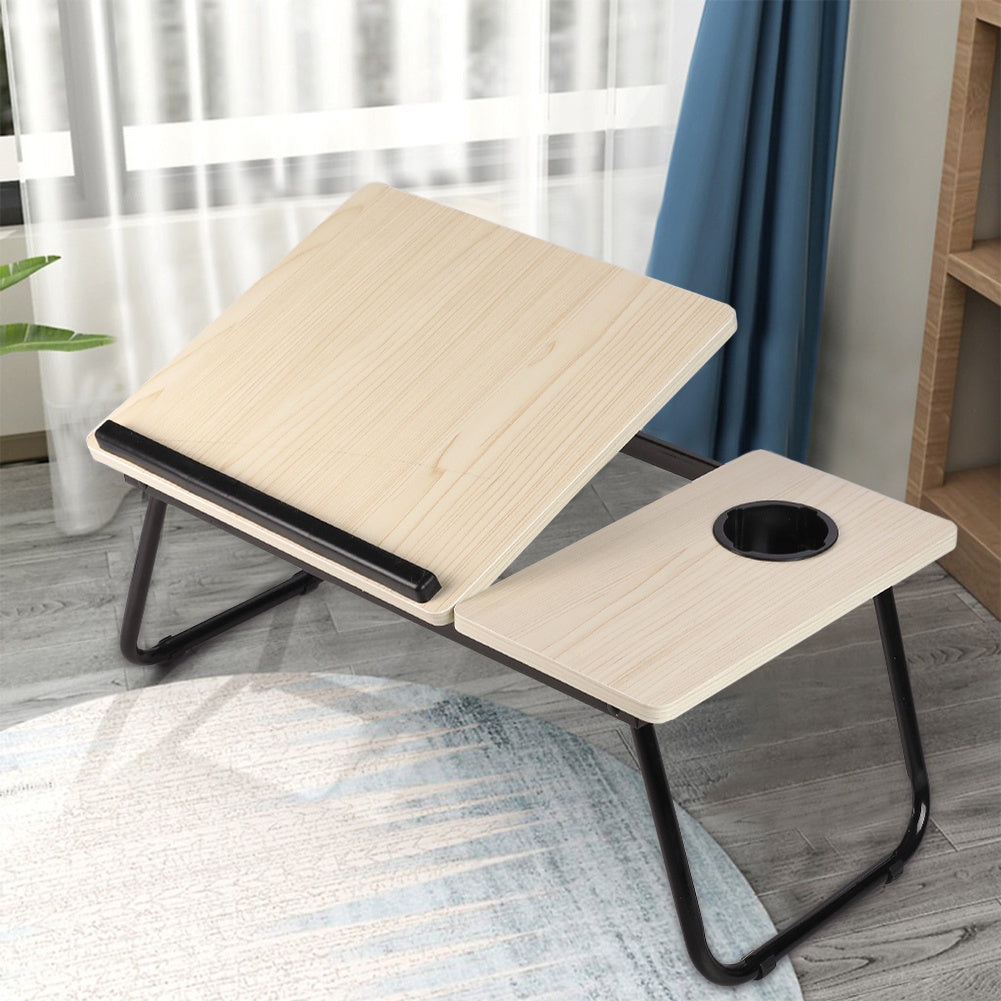 Folding Laptop Table with Foldable, Non-Slip, Metal, Black - product gallery image 17