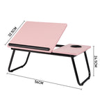 Folding Laptop Table with Foldable, Non-Slip, Metal, Black - product gallery image 22