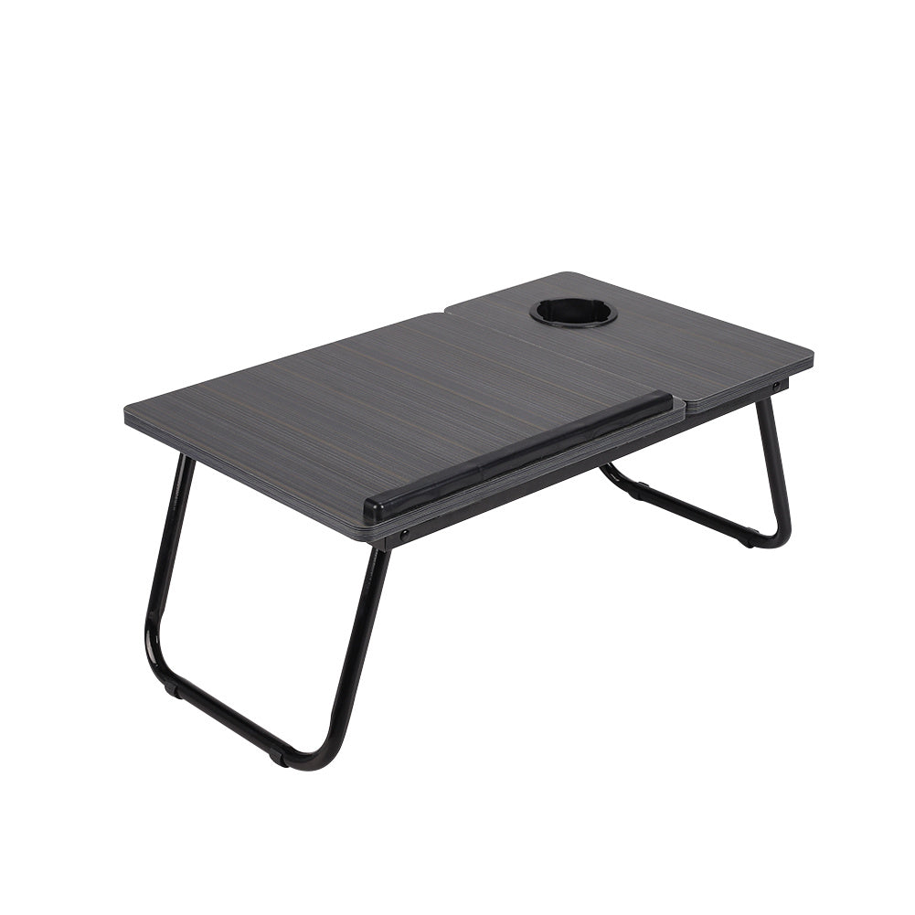 Folding Laptop Table with Foldable, Non-Slip, Metal, Black - product gallery image 6