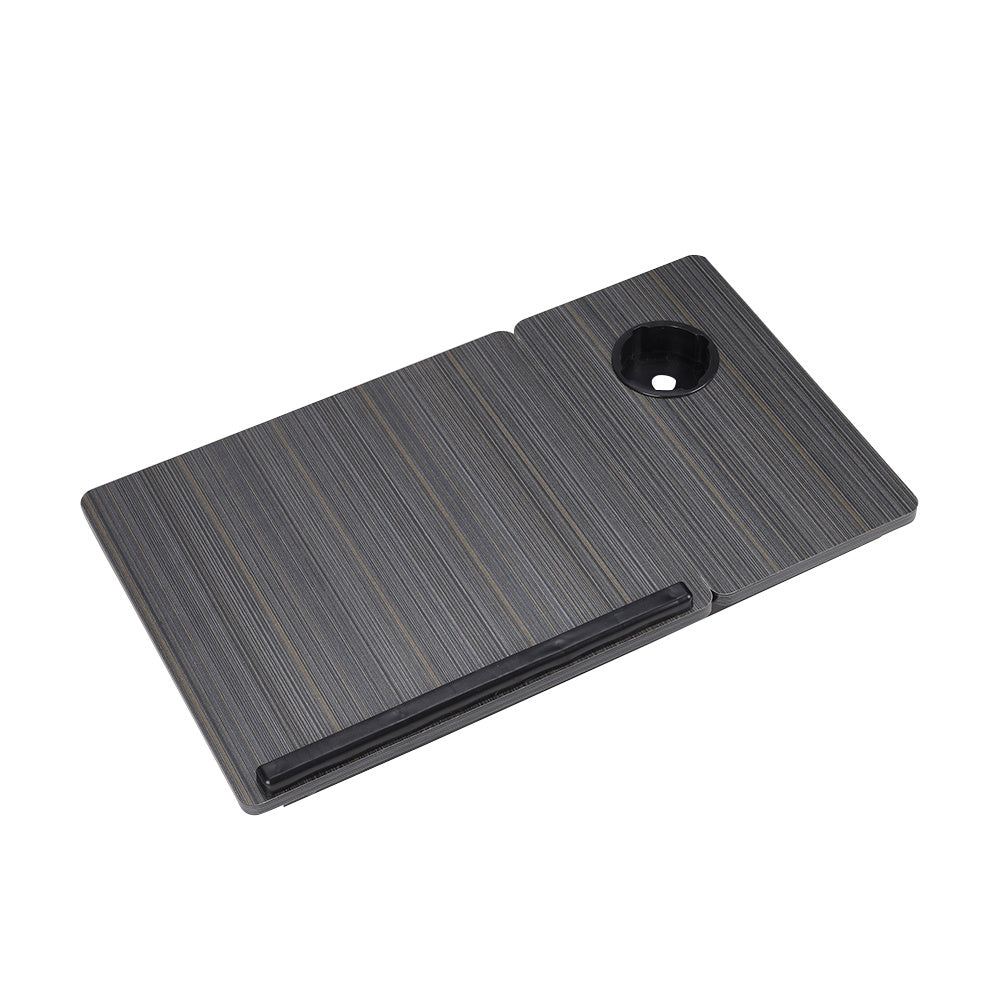Folding Laptop Table with Foldable, Non-Slip, Metal, Black - product gallery image 7