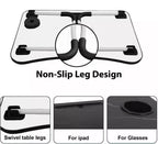 Folding Laptop Table with Space-Saving, Foldable, Adjustable Height - product gallery image 13