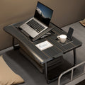 Folding Laptop Table with Space-Saving, Foldable, Wood