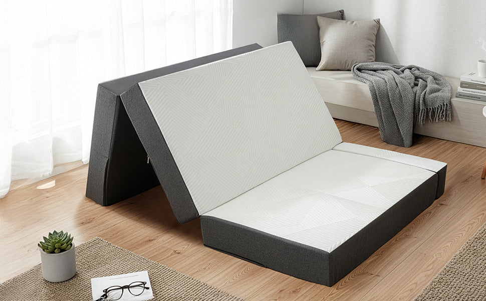 Folding Mattress with Space-Saving, Foldable, Machine-Washable - product gallery image 11