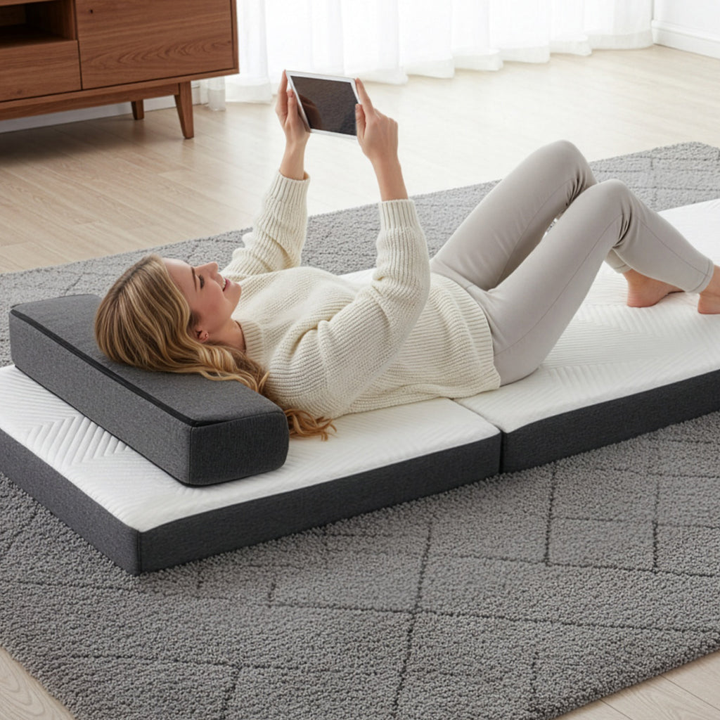 Folding Mattress with Space-Saving, Foldable, Machine-Washable - product gallery image 7