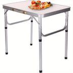 Folding Picnic Table with Foldable, 50cm, Blue Carry Design - product gallery image 11