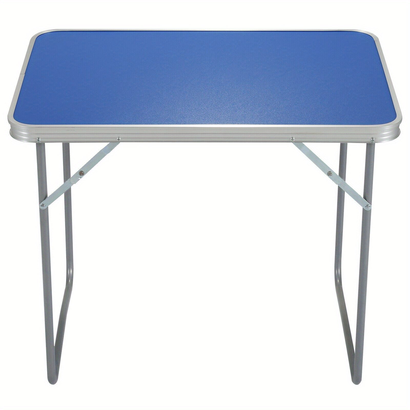 Folding Picnic Table with Foldable, 50cm, Blue Carry Design