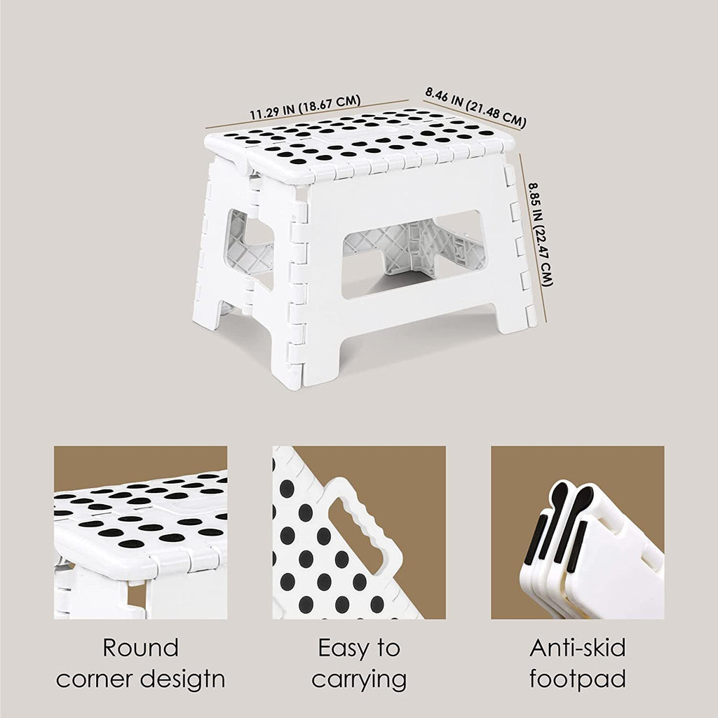 Folding Stool with Foldable, 150kg, Plastic for gardens and patios - product gallery image 2