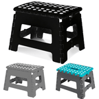 Folding Stool with Foldable, 150kg, Plastic for gardens and patios
