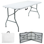 Folding Table with Foldable, 5ft, 1.5m, Plastic, 5FT Folding Table - product gallery image 6