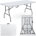 Folding Table with Foldable, Lockable, 1.8M, 6ft, Plastic, 6FT Folding Table