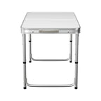 Folding Table with Space-Saving, Foldable, Adjustable Height - product gallery image 3