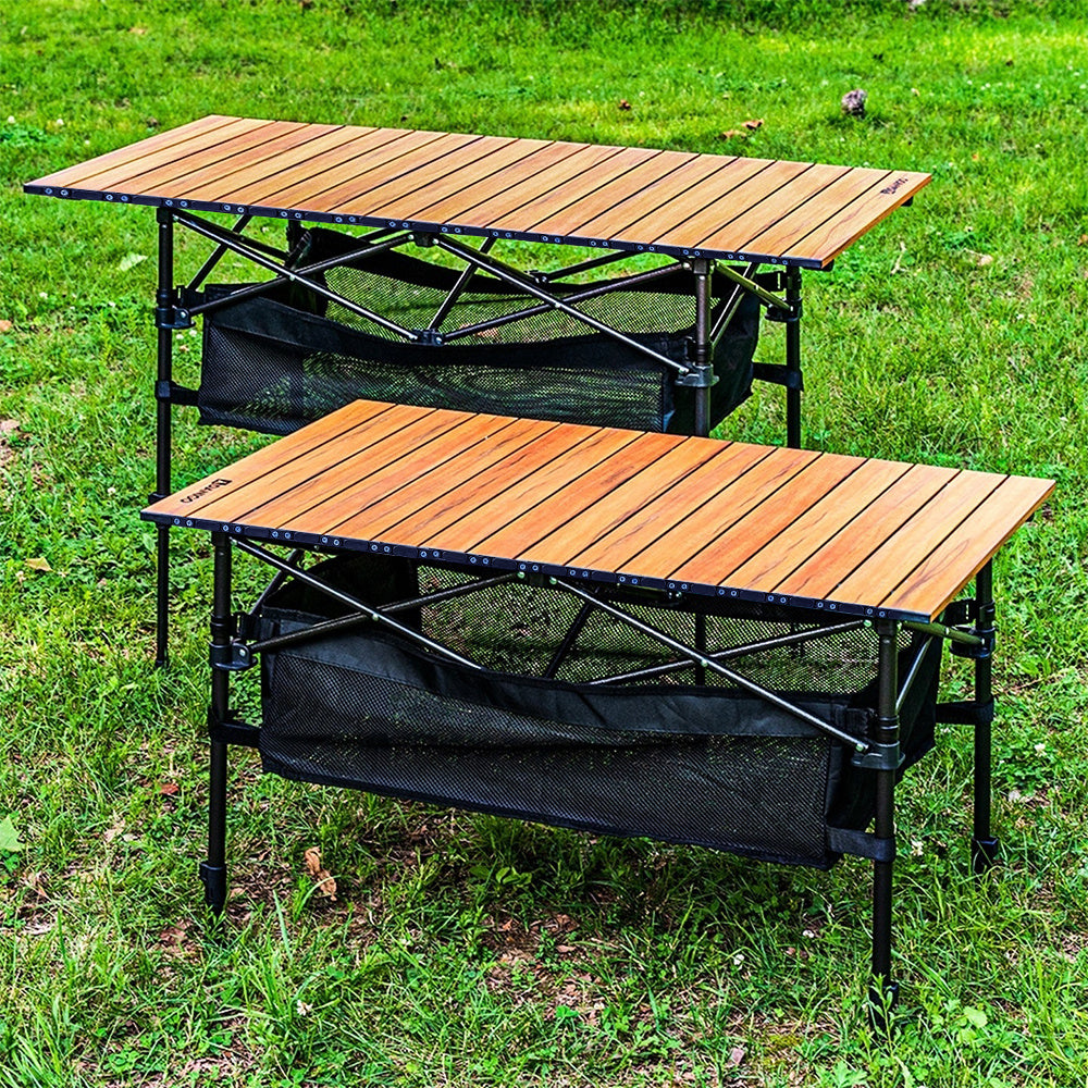 Folding Table with Space-Saving, Foldable, Adjustable Height, 80cm - product gallery image 11