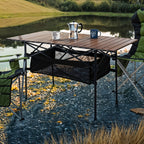 Folding Table with Space-Saving, Foldable, Adjustable Height, 80cm - product gallery image 25