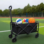 Folding Wagon Cart with Foldable, Wheels, 95kg, Carbon Steel - product gallery image 7