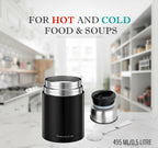 Food Flask with Stainless Steel, Stainless Steel Vacuum Spoon Keeps Warm - product gallery image 11