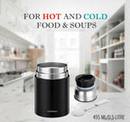 Food Flask with Stainless Steel, Stainless Steel Vacuum Spoon Keeps Warm - product gallery image 15