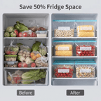 Food Storage Bag with Leakproof, Airtight, Plastic, 120pcs - product gallery image 4