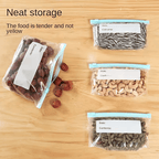 Food Storage Bag with Leakproof, Airtight, Plastic, 120pcs - product gallery image 7