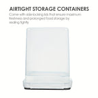 Food Storage Canister with Airtight, Plastic, 4 Packs - product gallery image 5