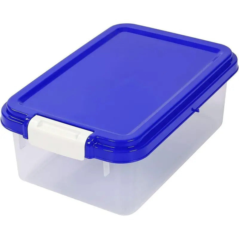 Food Storage Container with Airtight, Wheels, Lockable, Plastic, Black - product gallery image 10