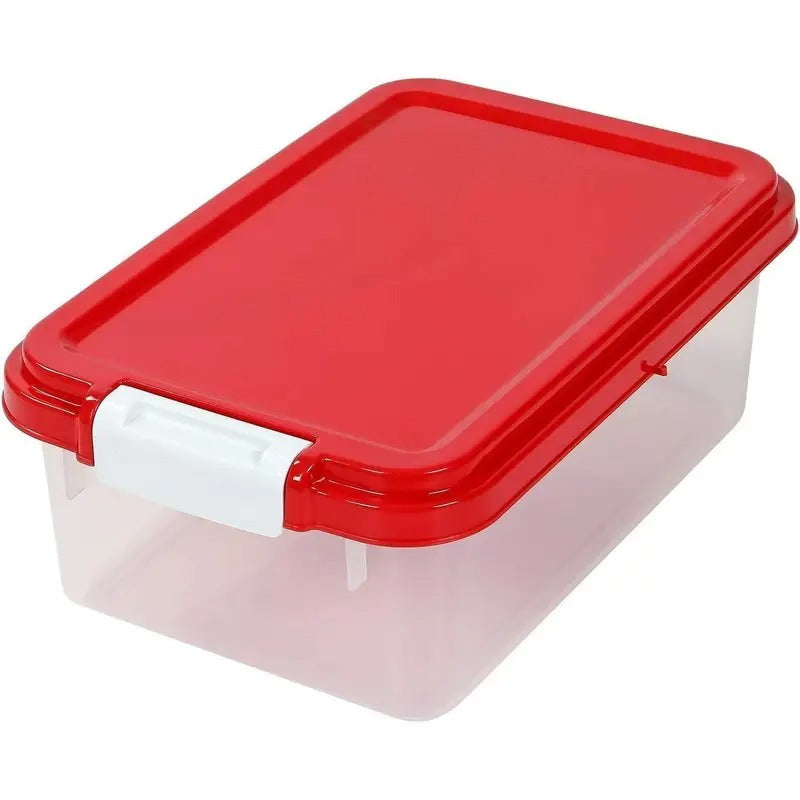 Food Storage Container with Airtight, Wheels, Lockable, Plastic, Black - product gallery image 14