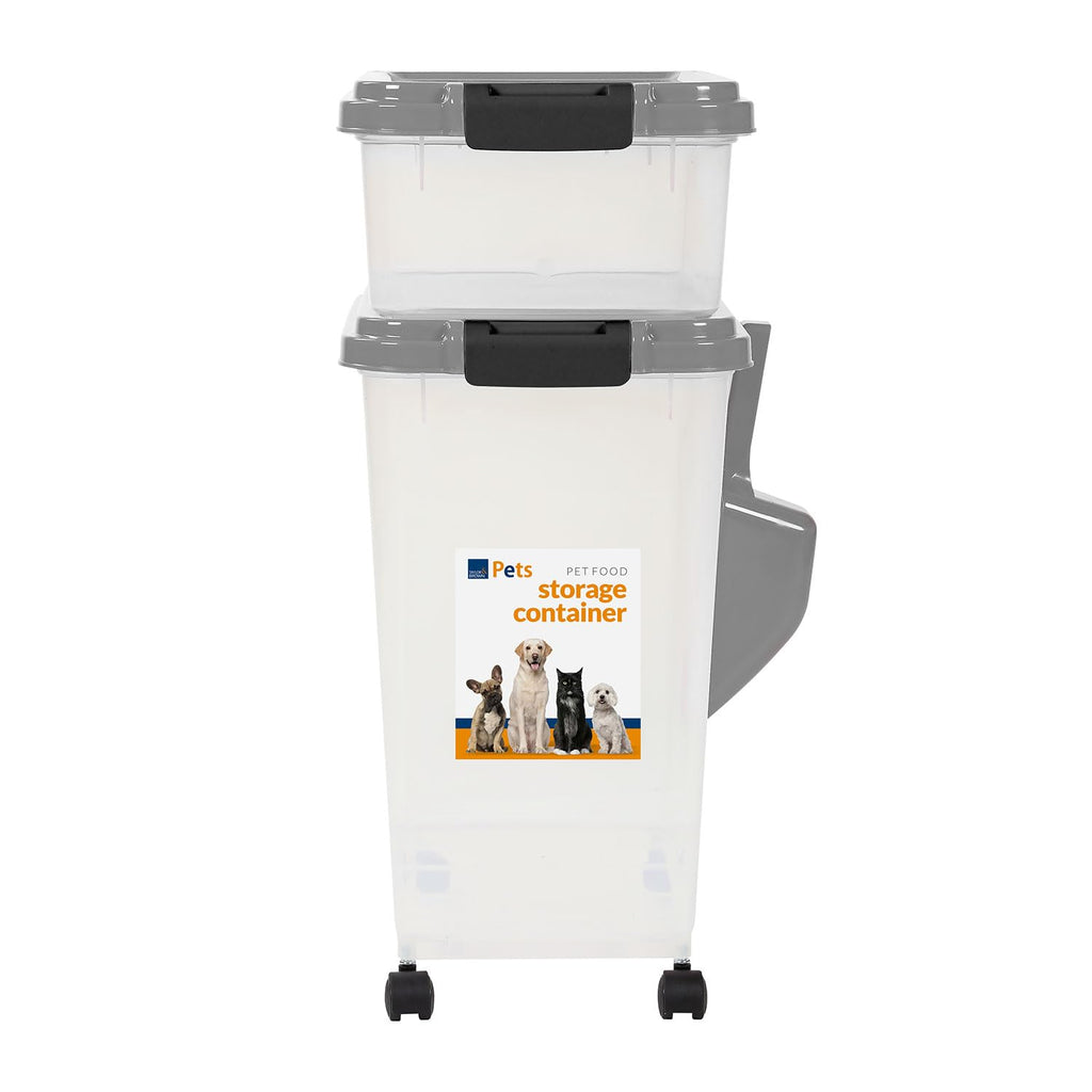 Food Storage Container with Airtight, Wheels, Lockable, Plastic, 1 - product gallery image 6