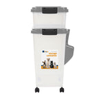 Food Storage Container with Airtight, Wheels, Lockable, Plastic, 1 - product gallery image 6