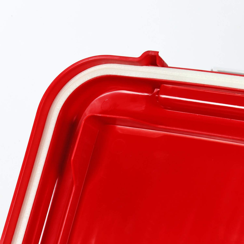 Food Storage Container with Airtight, Wheels, Plastic, 1 - product gallery image 7