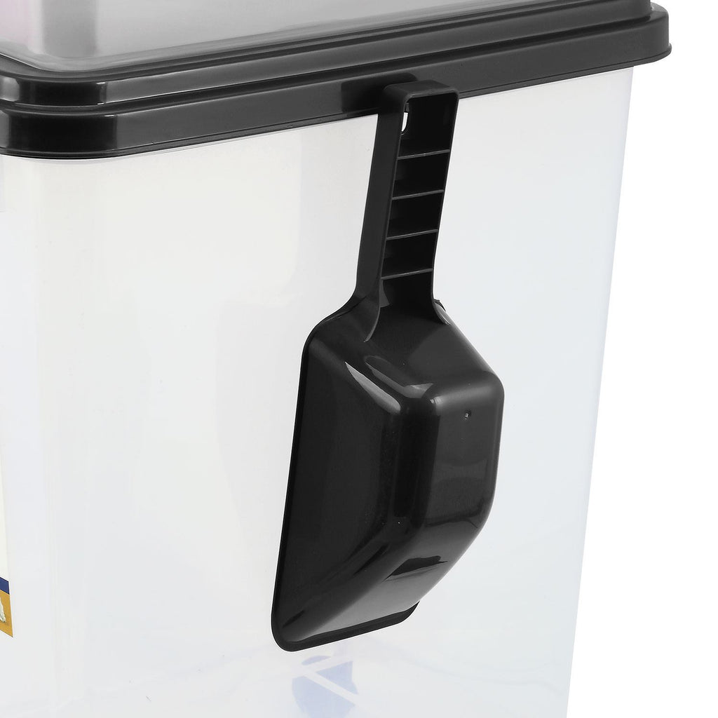 Food Storage Container with Airtight, Wheels, Plastic, 2pcs - product gallery image 4