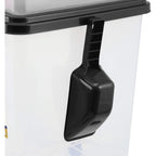 Food Storage Container with Airtight, Wheels, Plastic, 2pcs - product gallery image 6