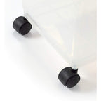 Food Storage Container with Airtight, Wheels, Plastic, 2pcs - product gallery image 7