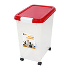Food Storage Container with Airtight, Wheels, Plastic - product gallery image 16