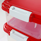 Food Storage Container with Airtight, Wheels, Plastic - product gallery image 18