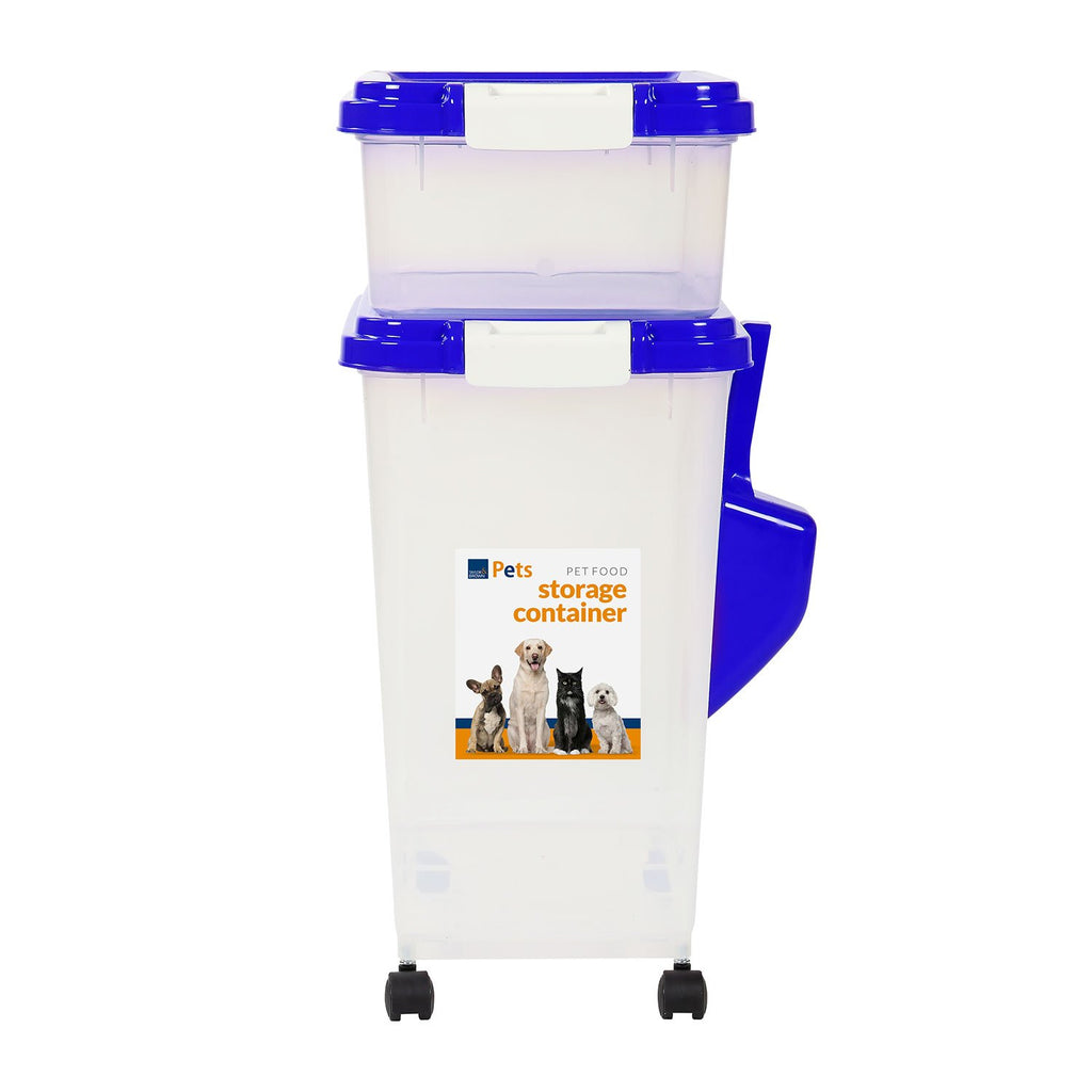 Food Storage Container with Airtight, Wheels, Plastic - product gallery image 22