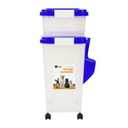 Food Storage Container with Airtight, Wheels, Plastic - product gallery image 22