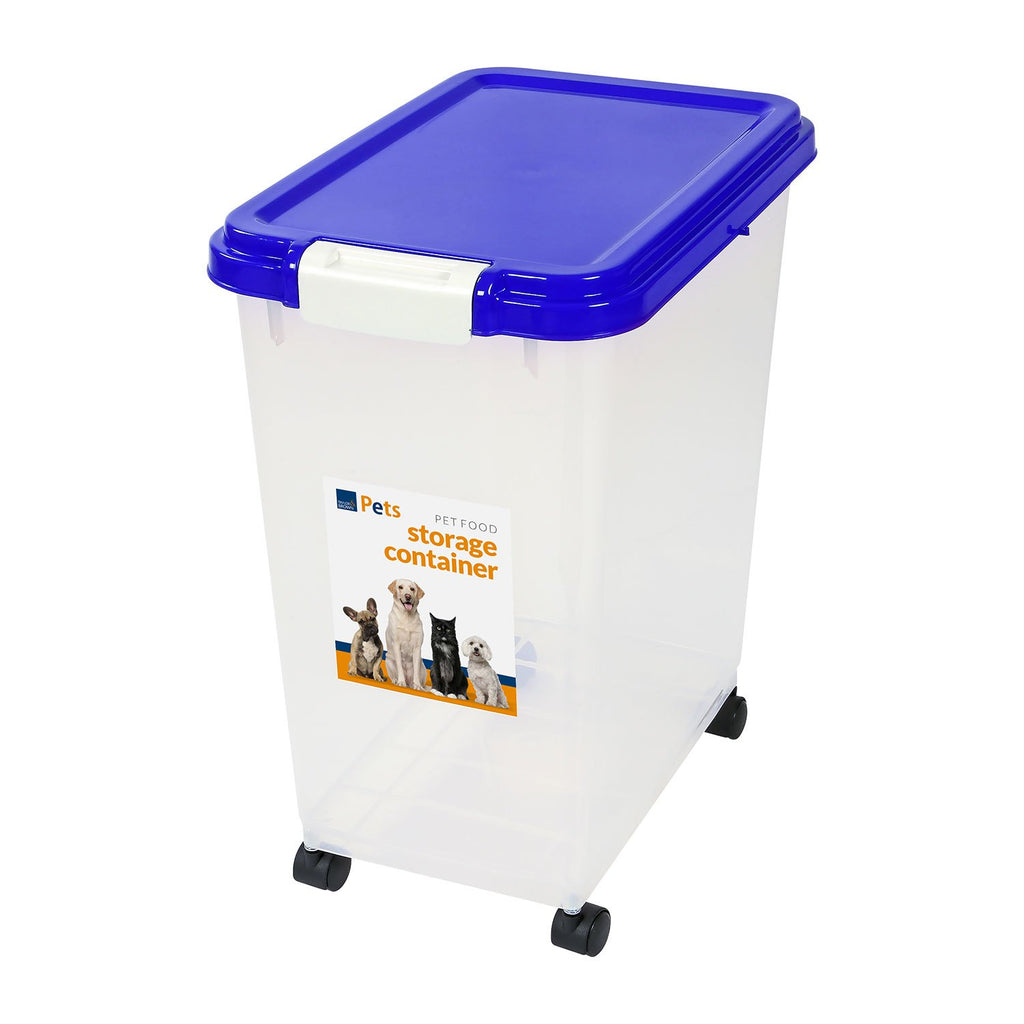 Food Storage Container with Airtight, Wheels, Plastic - product gallery image 23