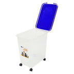 Food Storage Container with Airtight, Wheels, Plastic - product gallery image 24