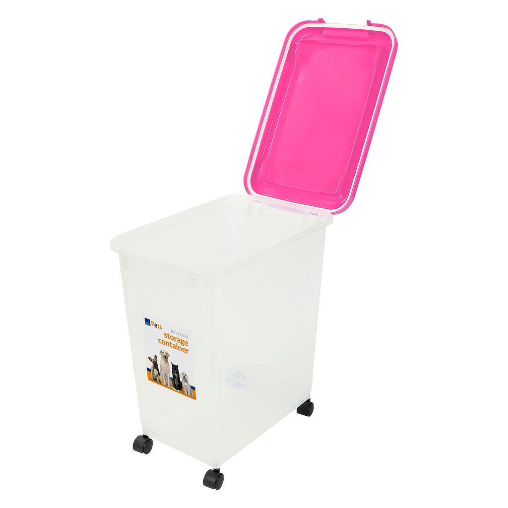 Food Storage Container with Airtight, Wheels, Plastic - product gallery image 31