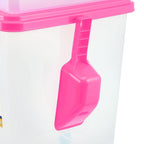 Food Storage Container with Airtight, Wheels, Plastic - product gallery image 33