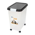 Food Storage Container with Airtight, Wheels, Plastic - product gallery image 5