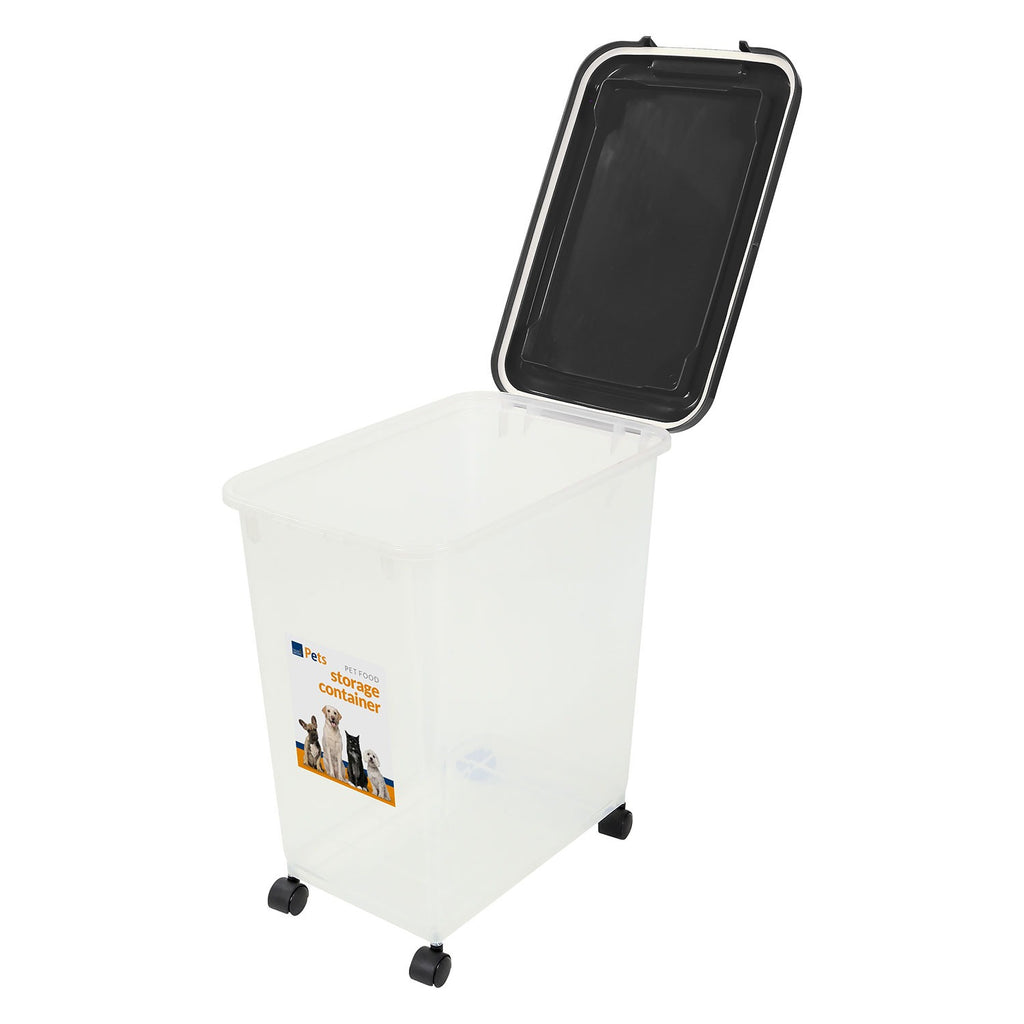 Food Storage Container with Airtight, Wheels, Plastic - product gallery image 6