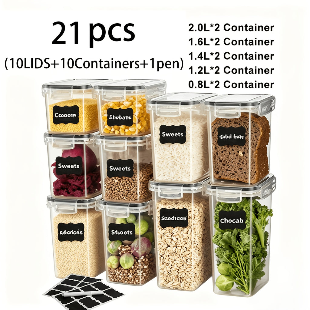 Food Storage Container with Dishwasher-Safe, Airtight, Plastic, Silicone - product gallery image 11