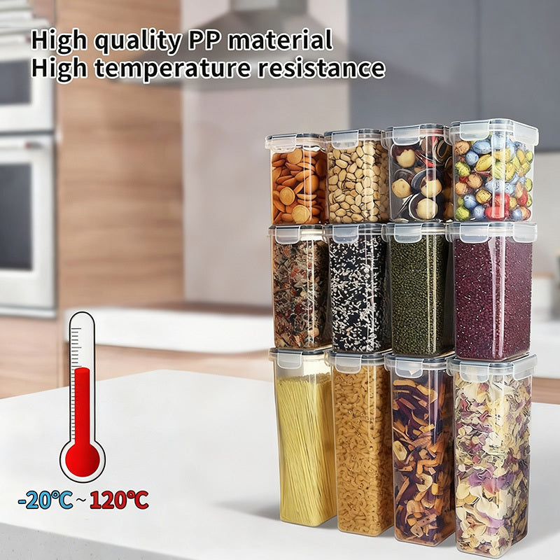 Food Storage Container with Dishwasher-Safe, Airtight, Plastic, Silicone - product gallery image 6