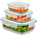 Food Storage Container with Leakproof, Airtight, 410ml, 680ml - (410+680+1040)ml option