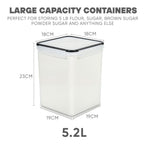 Food Storage Container with Leakproof, Dishwasher-Safe, Airtight, 4pc Set - product gallery image 7