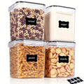 Food Storage Container with Leakproof, Dishwasher-Safe, Airtight, 4pc Set